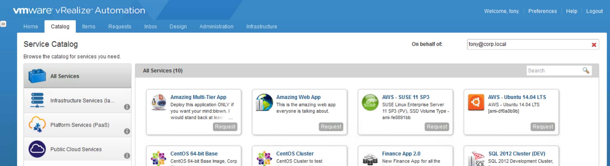 VMware annonce vRealize Automation 7.1.0