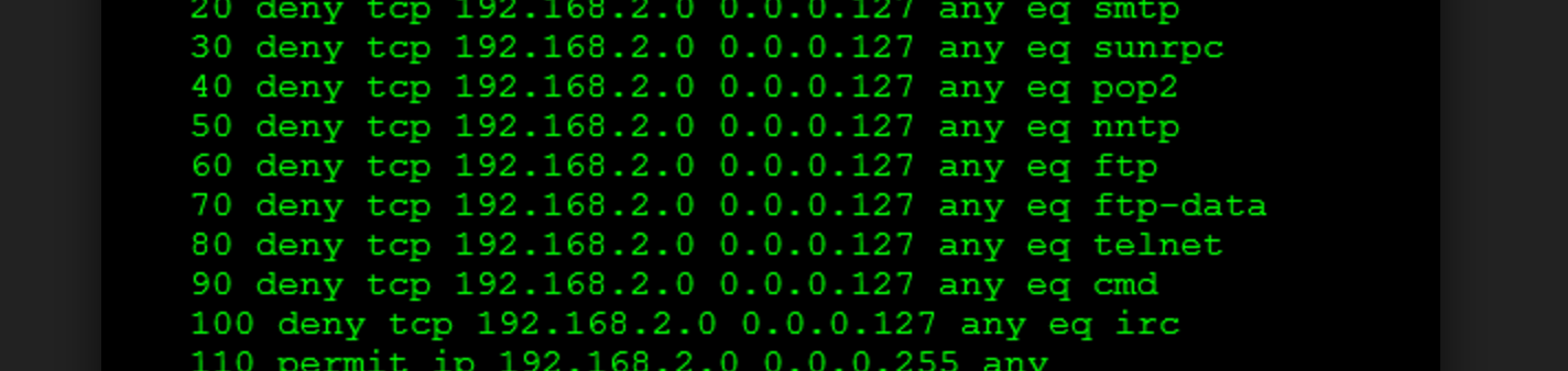 Tester vos ACLs Cisco IOS