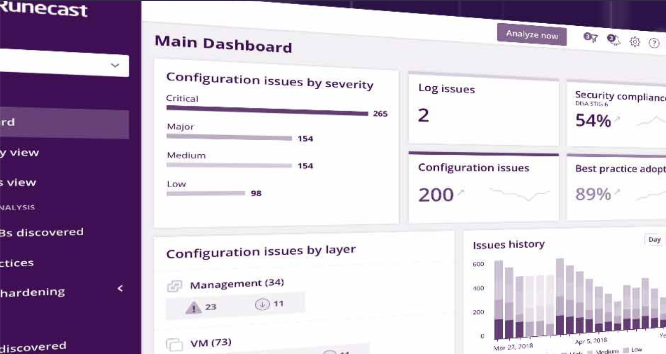 Runecast Analyzer ajoute la HCL VMware