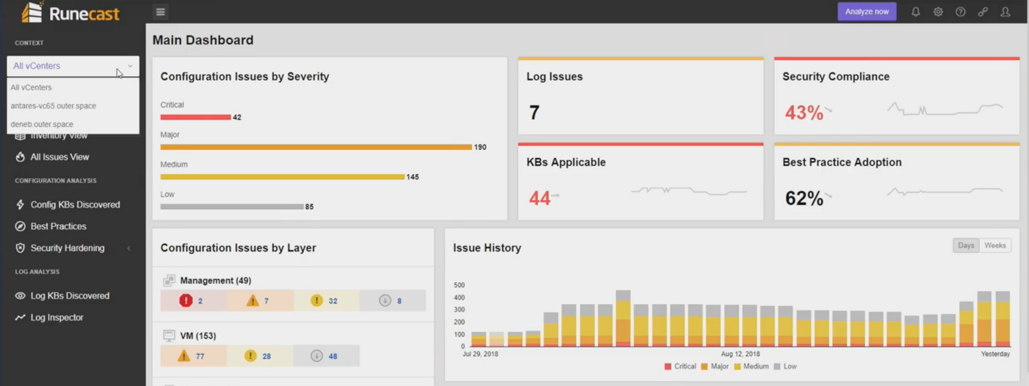 Runecast : Simulez les mises à jour vSphere