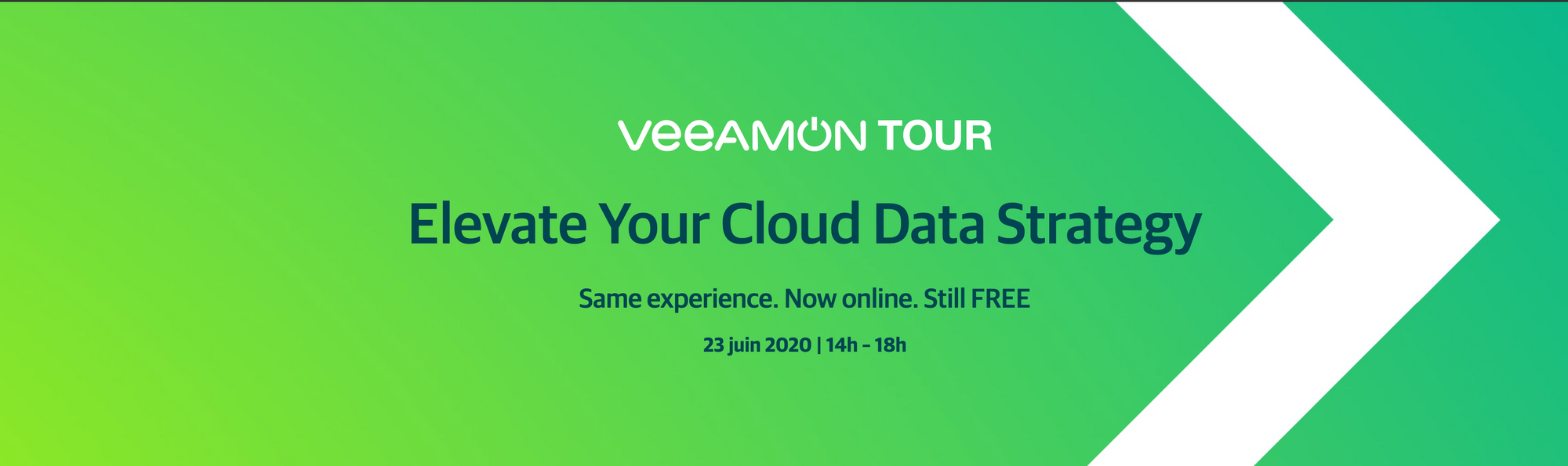 VeeamON France le 23 juin 2020