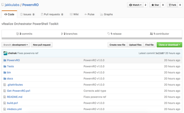 PowervRO: Le toolkit Powershell pour vRO