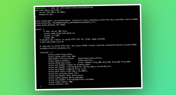 ⚙️ Générez votre configuration Nginx