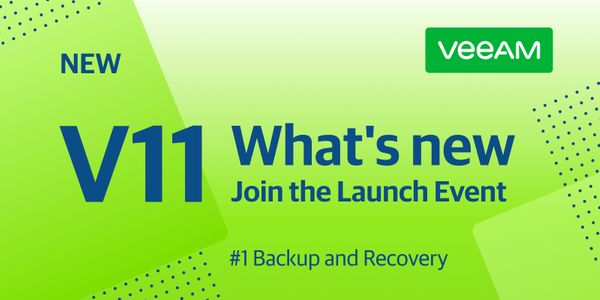 Jour J : Veeam annonce la version 11